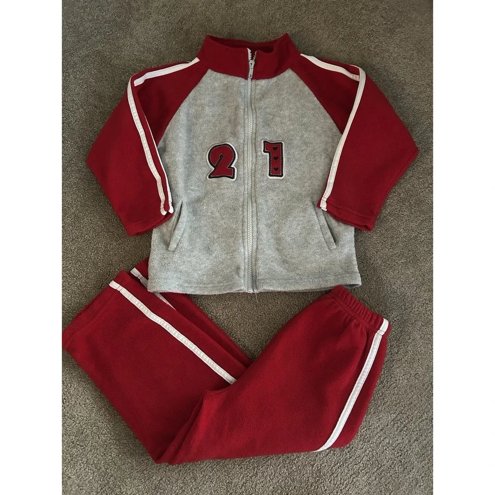 Vintage Miss Lana Fleece Set Size Toddler 5/6
